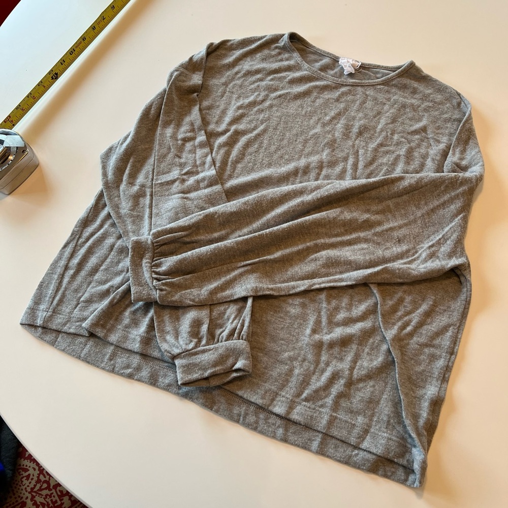 Grey Long Sleeve Shirt Size S